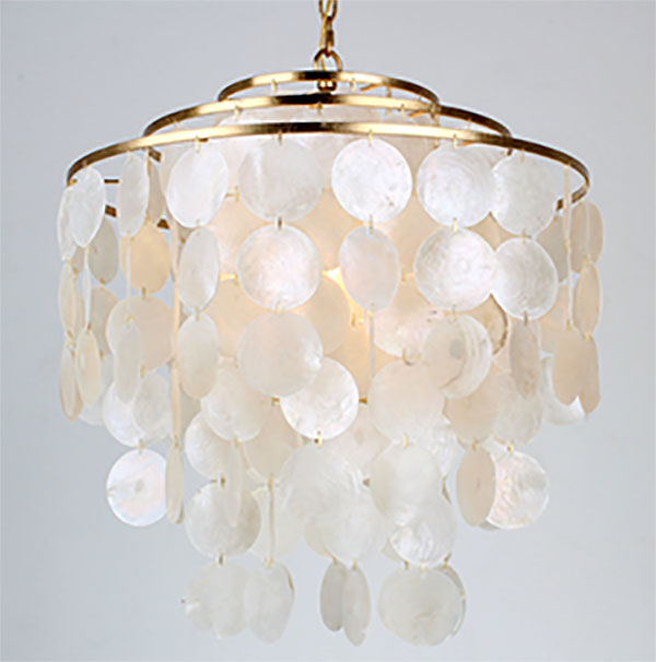 Home Style Reveal Shades Of Light Capiz Chandelier